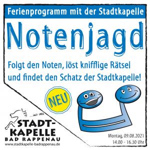 Notenjagd beim Ferienprogramm 2021